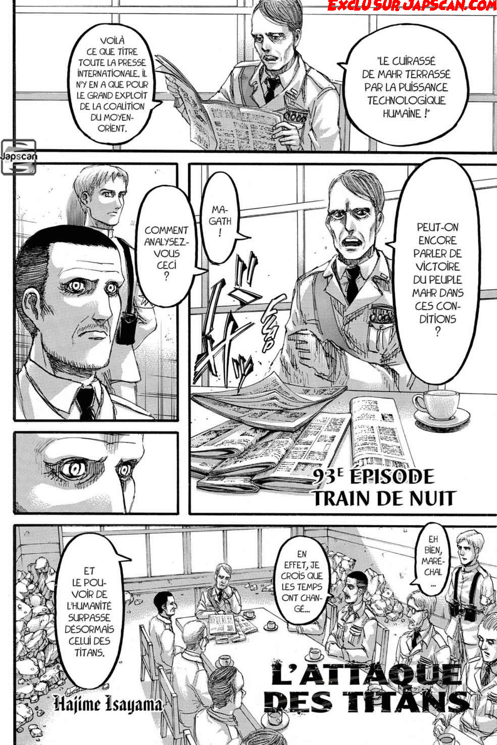 Read Attaque des titans FR Manga Online