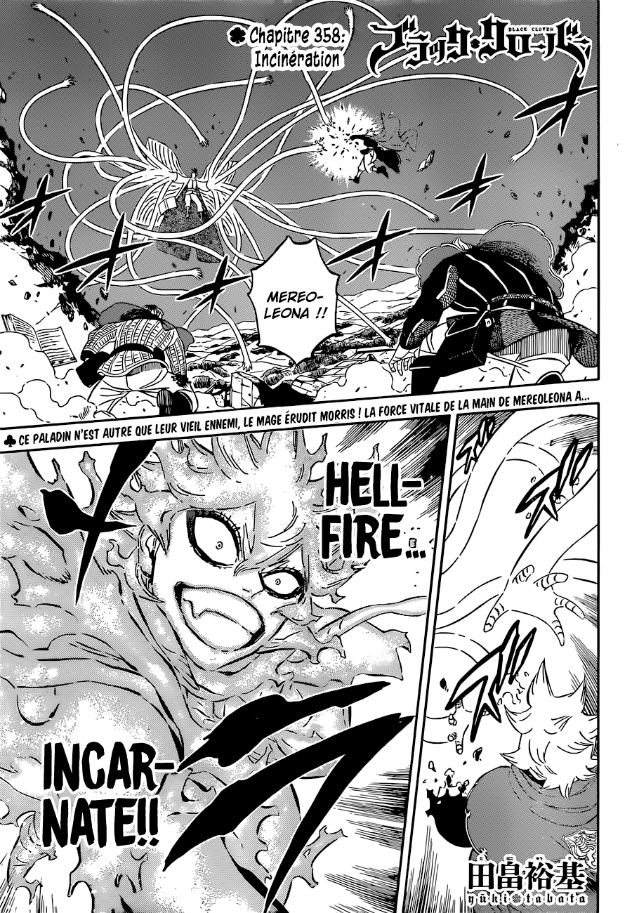 Read Black Clover FR Manga Online