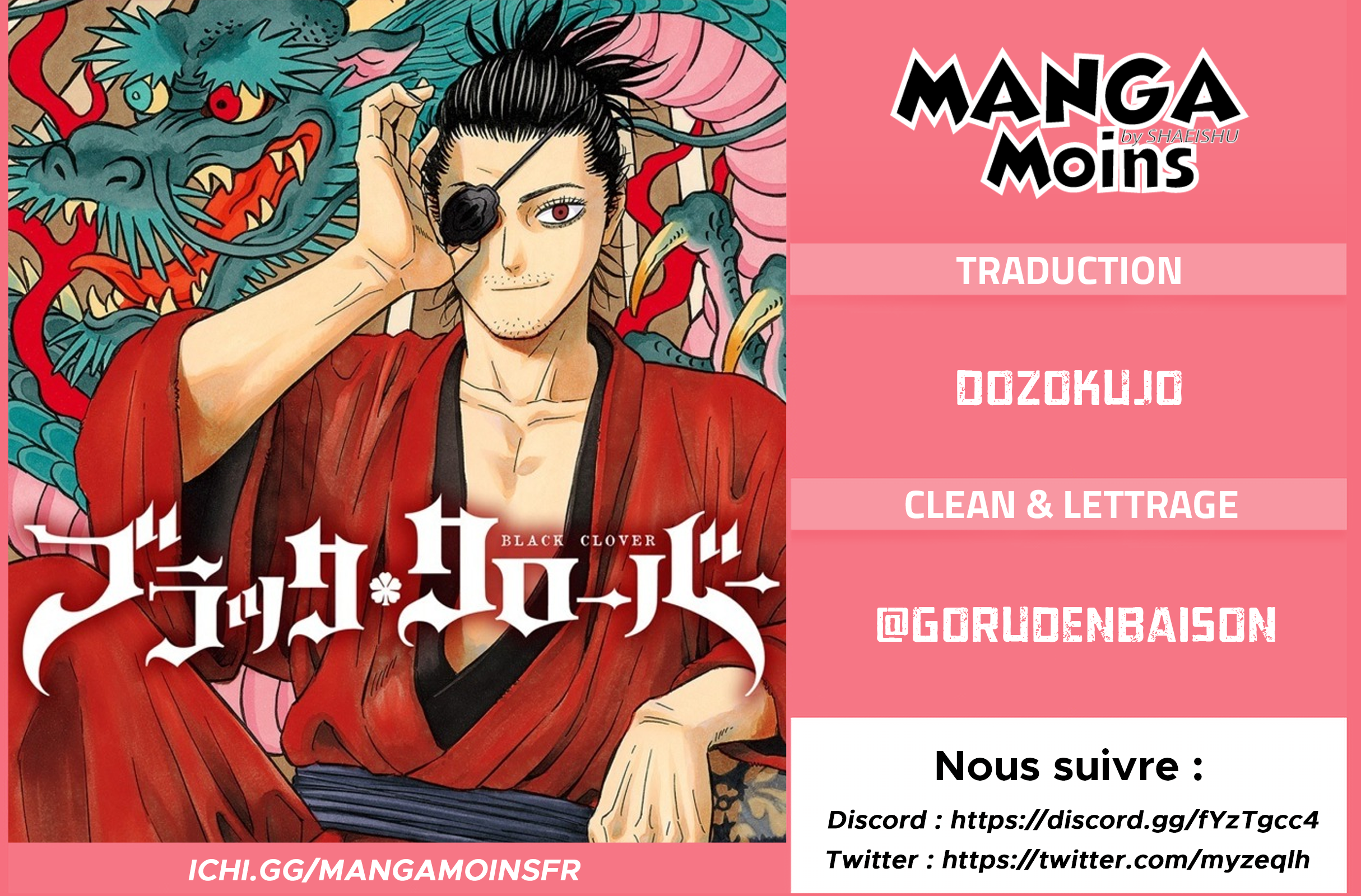 Read Black Clover FR Manga Online