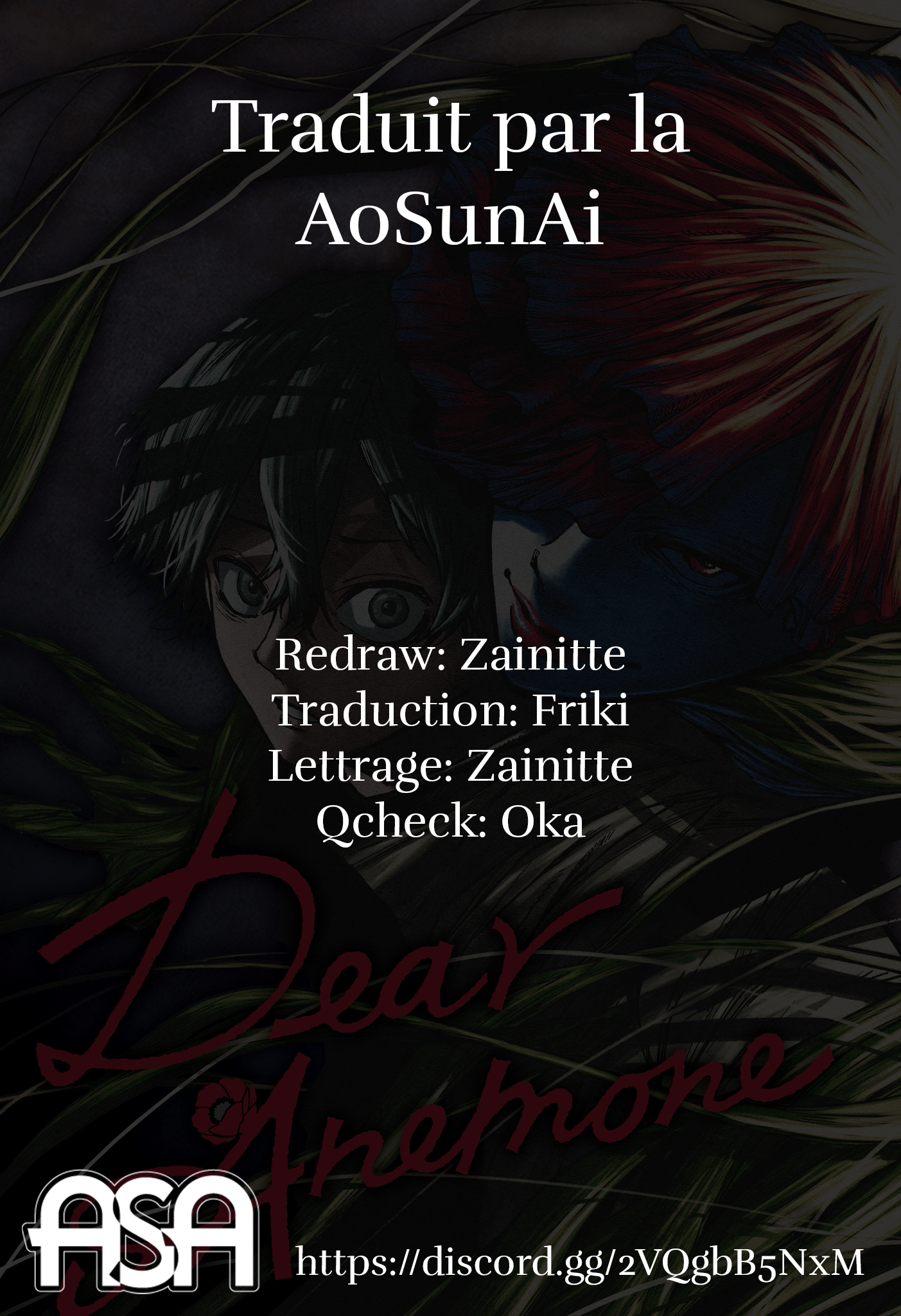 Read Dear Anemone FR Manga Online