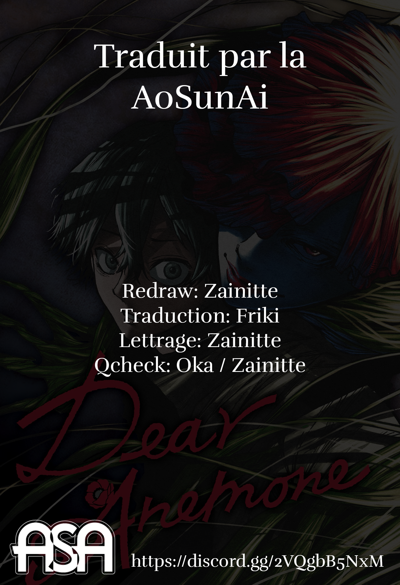 Read Dear Anemone FR Manga Online