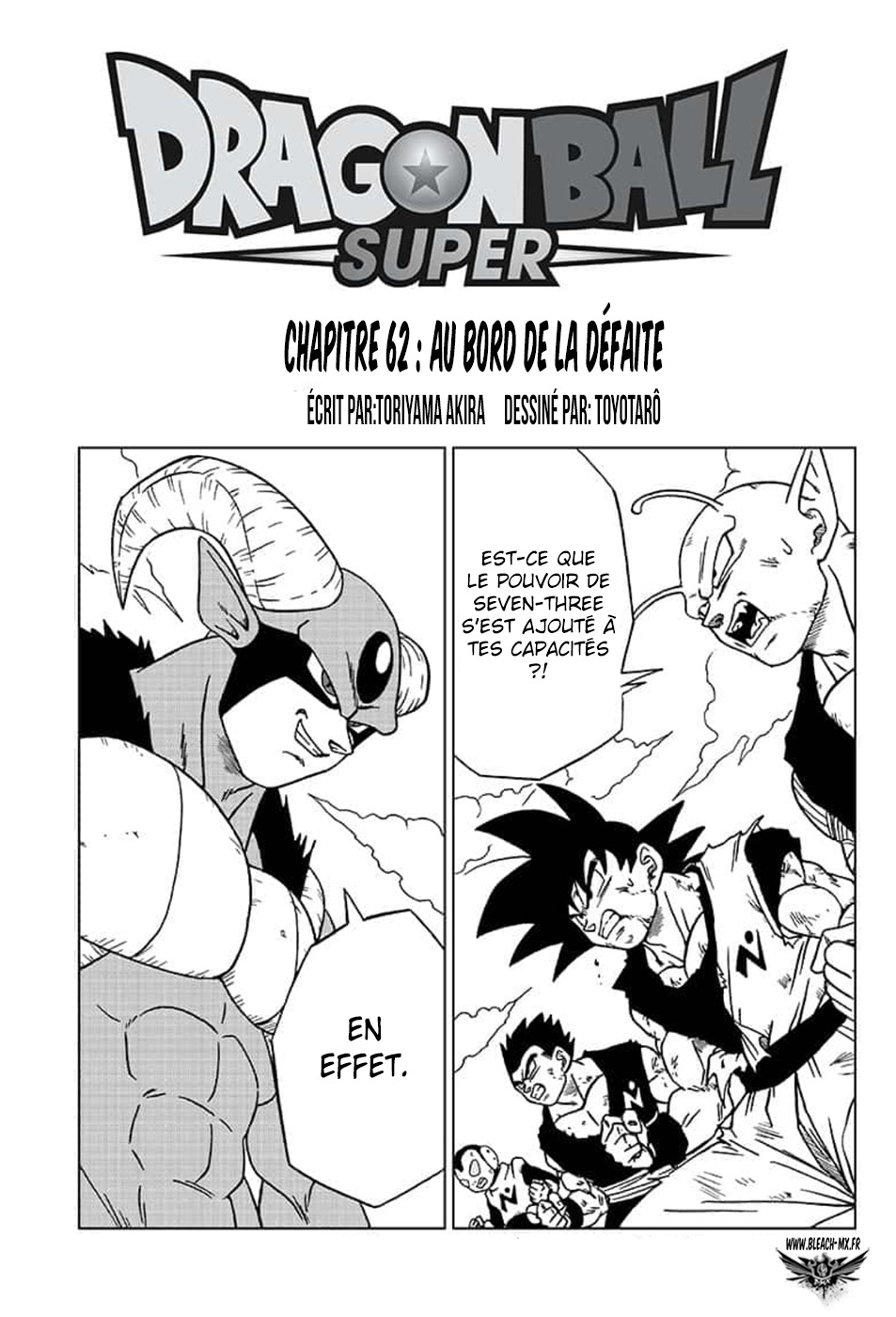 Read Dragon Ball Super FR Manga Online