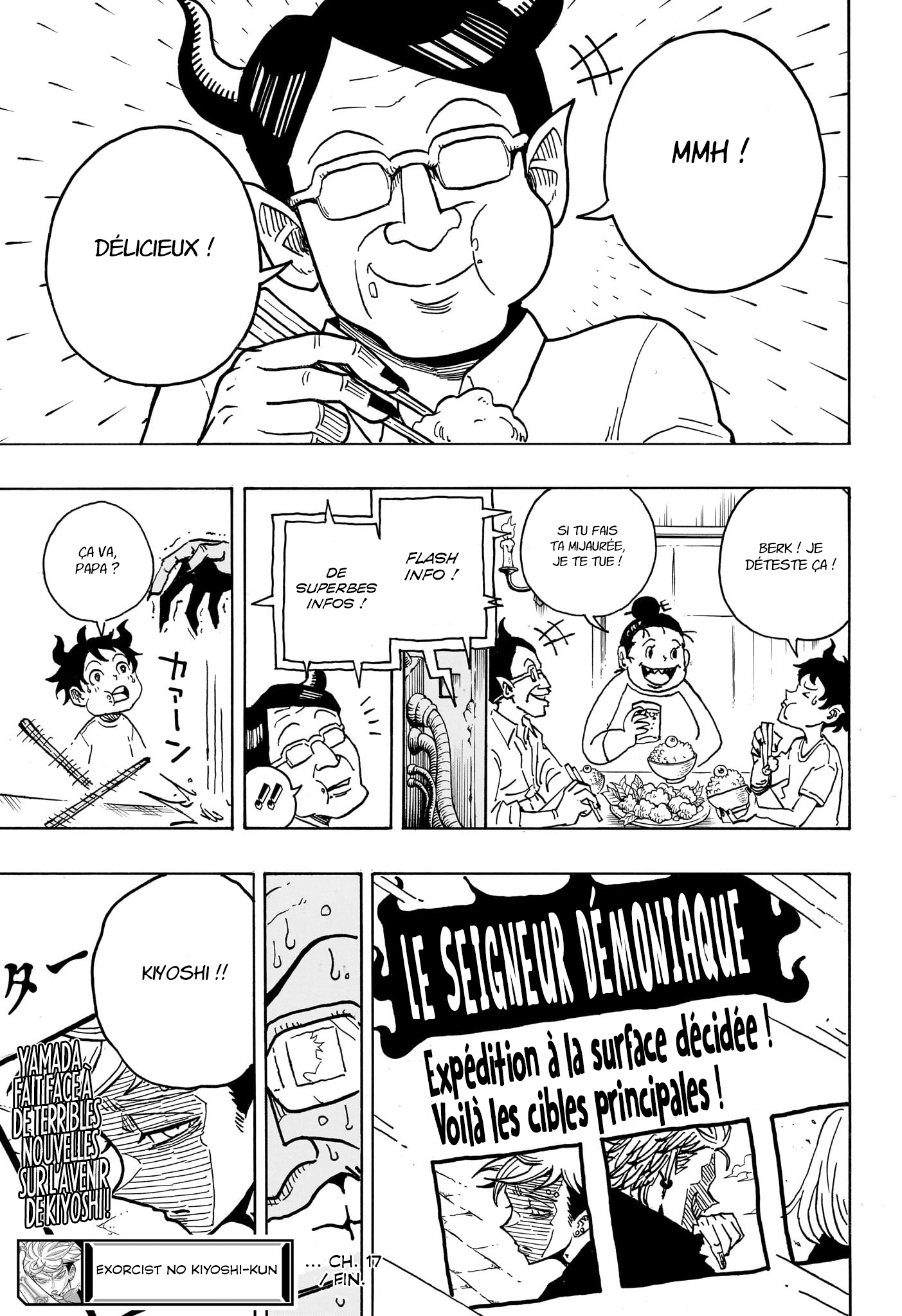 Read Exorcist no Kiyoshi-kun FR Manga Online