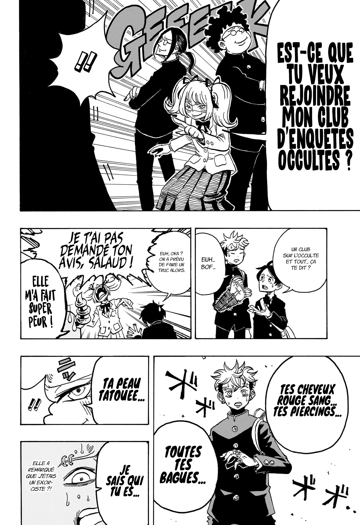 Read Exorcist no Kiyoshi-kun FR Manga Online