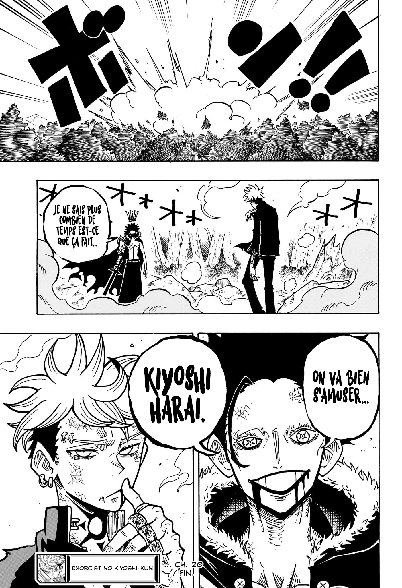 Read Exorcist no Kiyoshi-kun FR Manga Online