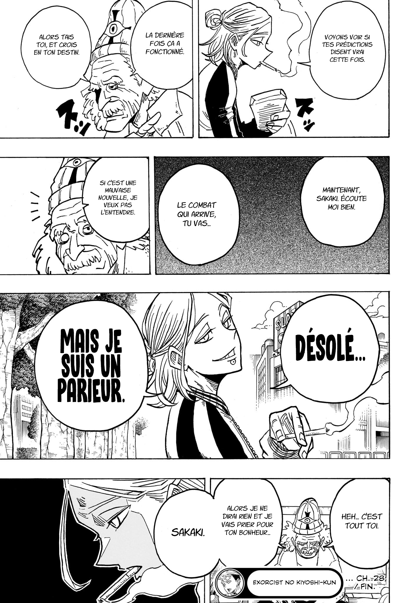 Read Exorcist no Kiyoshi-kun FR Manga Online