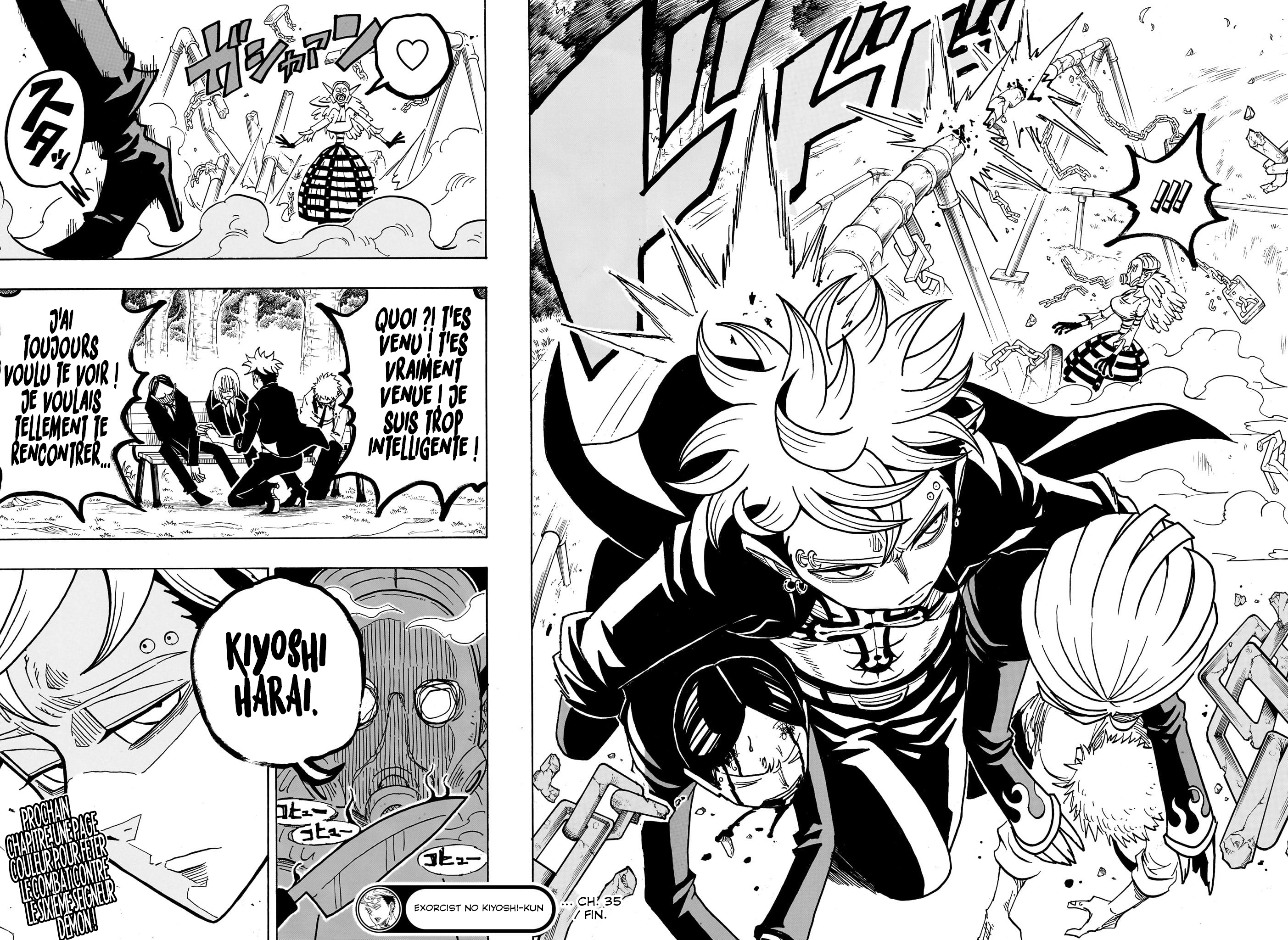 Read Exorcist no Kiyoshi-kun FR Manga Online