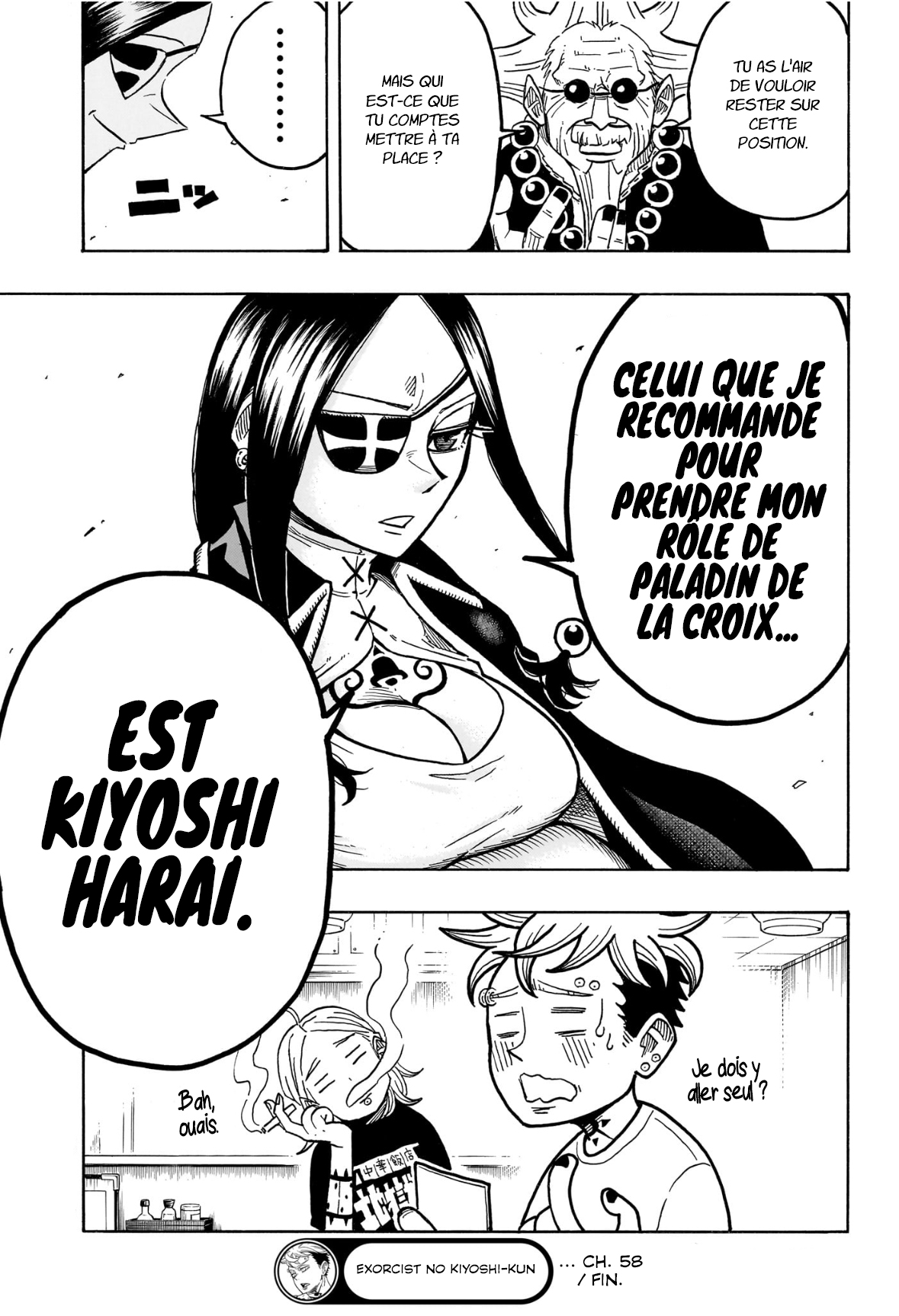 Read Exorcist no Kiyoshi-kun FR Manga Online