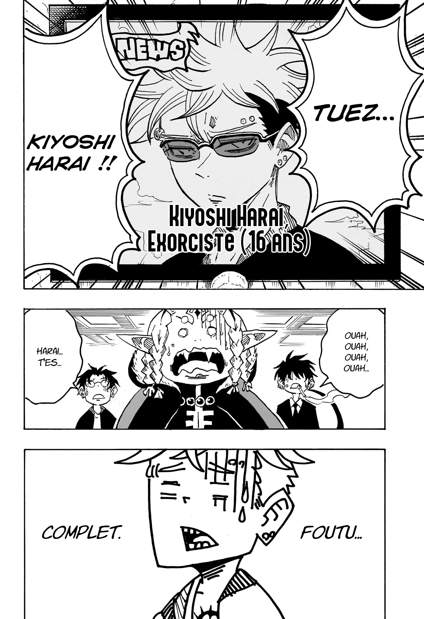 Read Exorcist no Kiyoshi-kun FR Manga Online