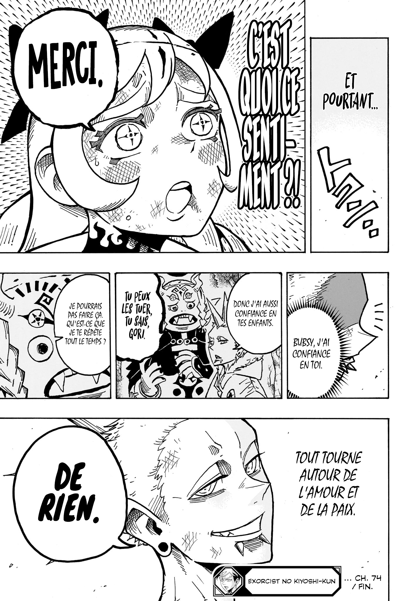 Read Exorcist no Kiyoshi-kun FR Manga Online