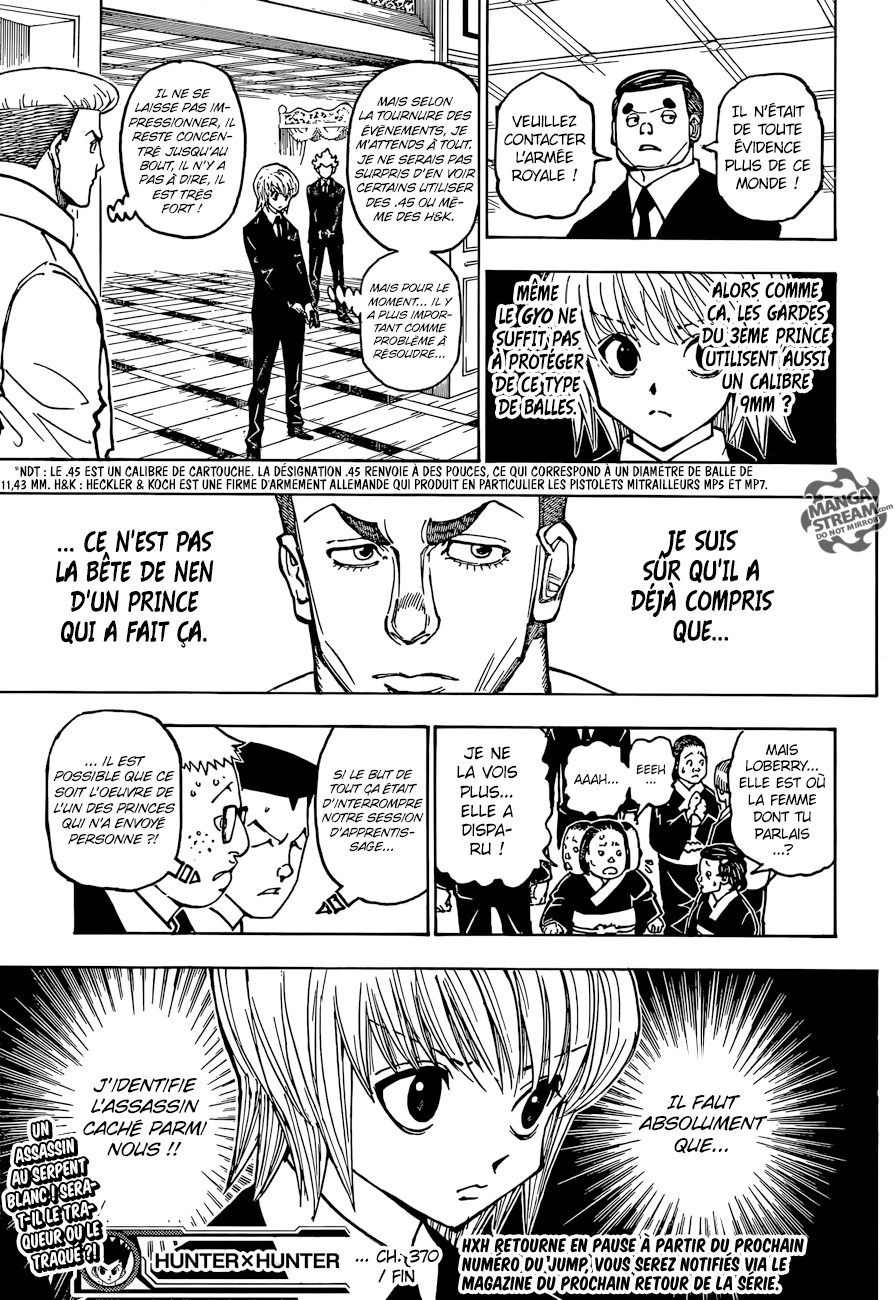Read Hunter X Hunter FR Manga Online