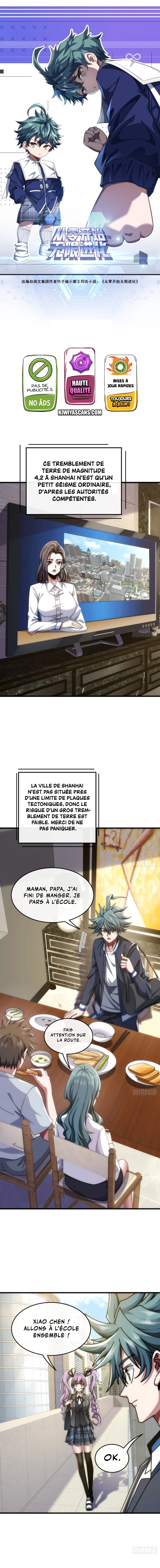 Read Infinite Evolution Starting from Zero FR Manga Online