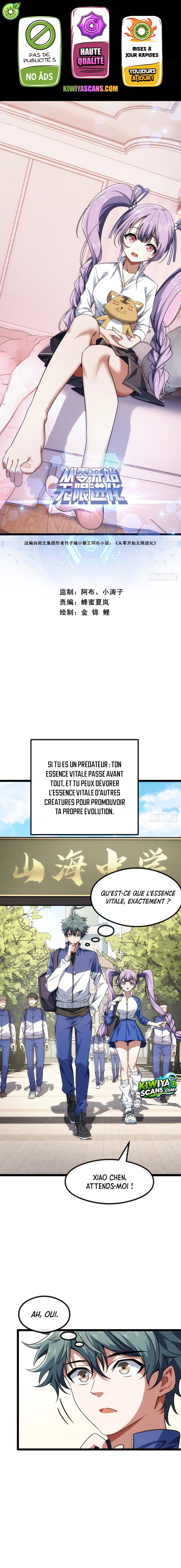 Read Infinite Evolution Starting from Zero FR Manga Online