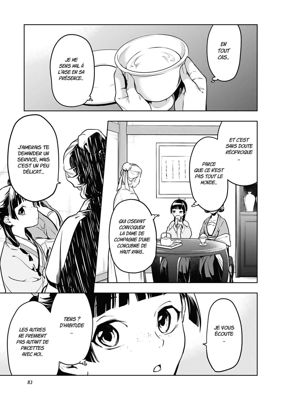 Read Les Carnets de l'Apothicaire FR Manga Online