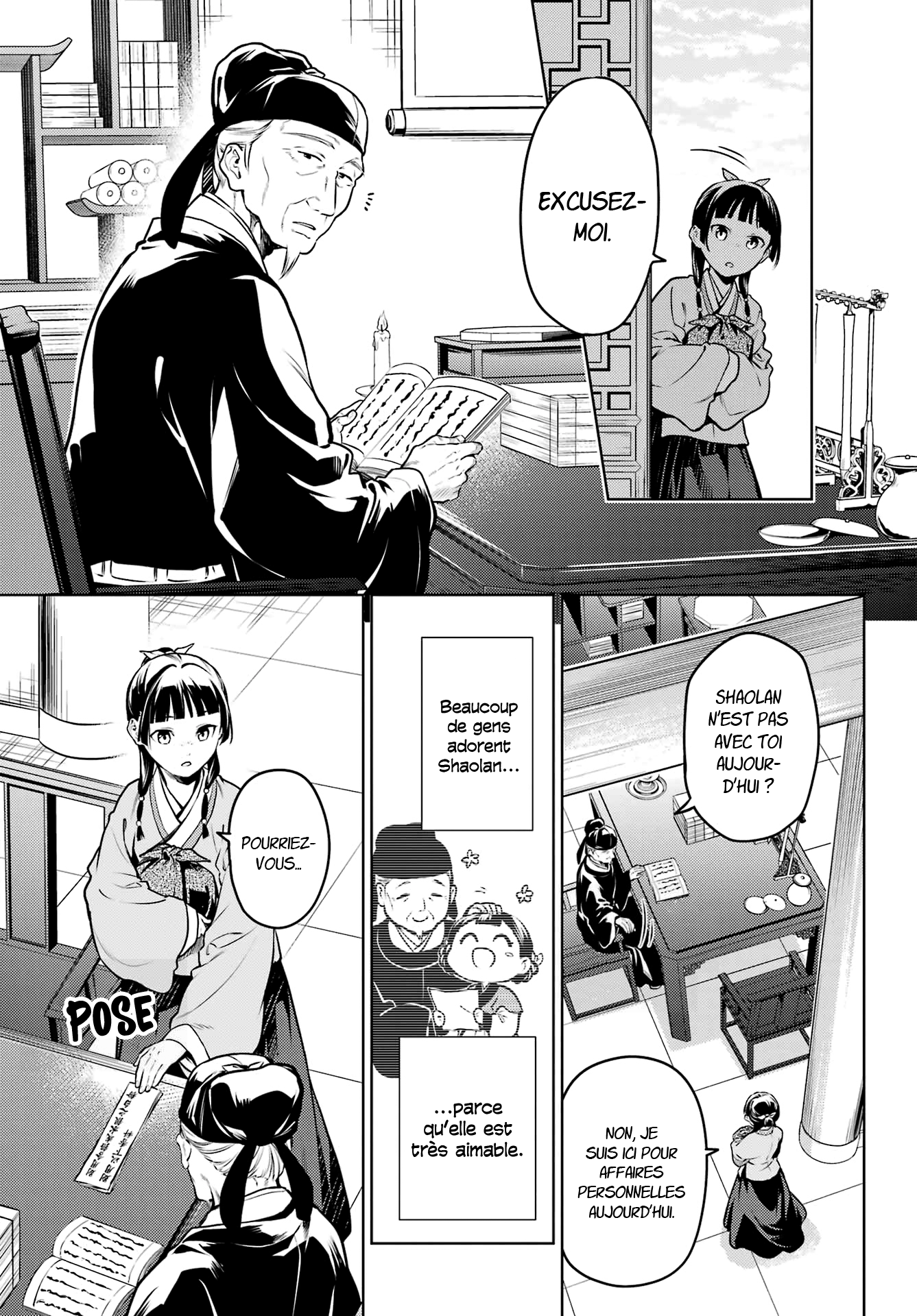 Read Les Carnets de l'Apothicaire FR Manga Online