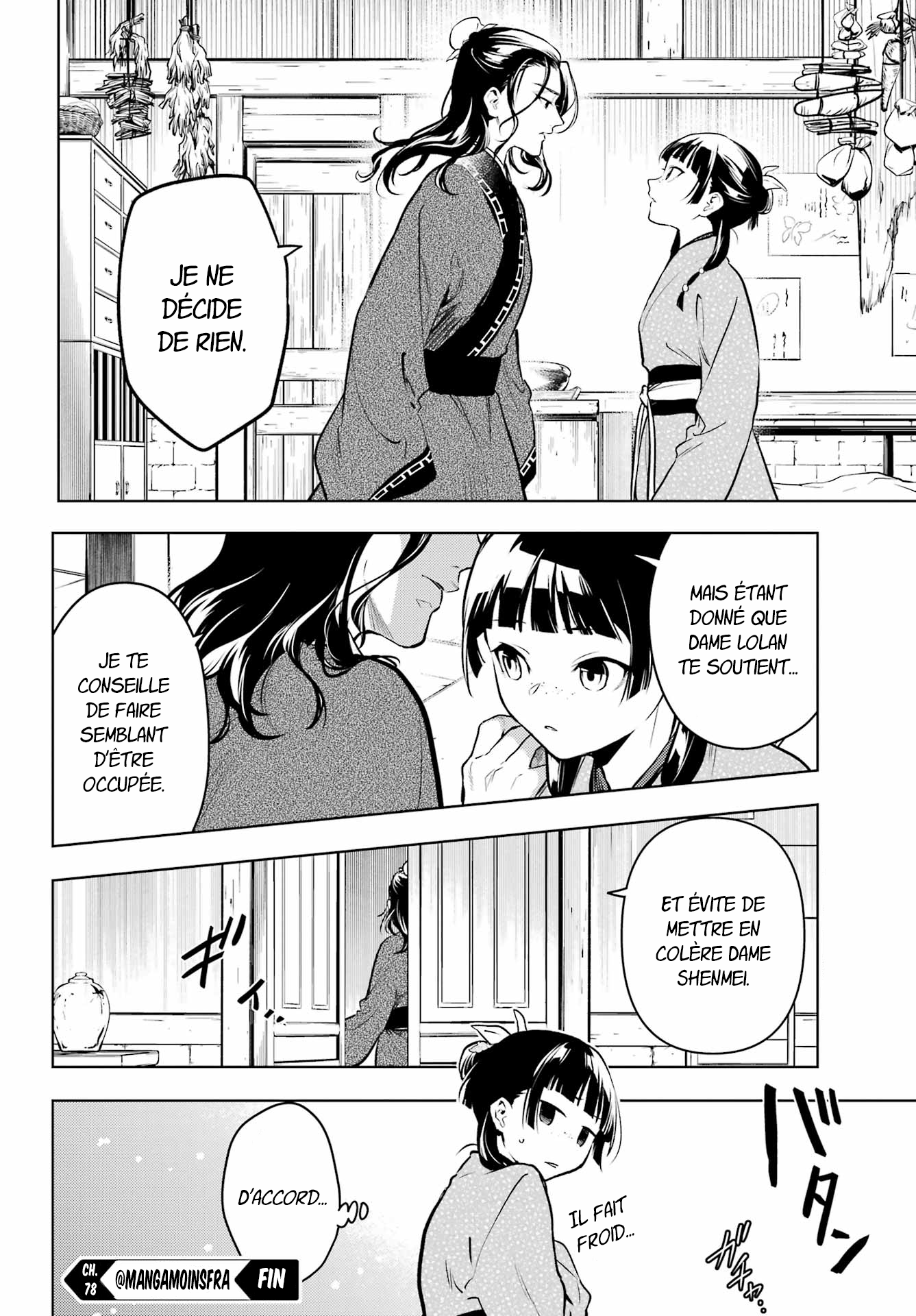 Read Les Carnets de l'Apothicaire FR Manga Online