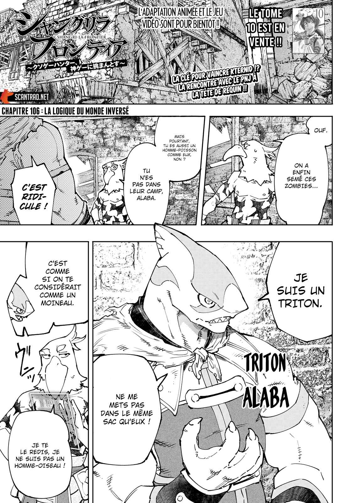 Read Shangri La Frontier FR Manga Online