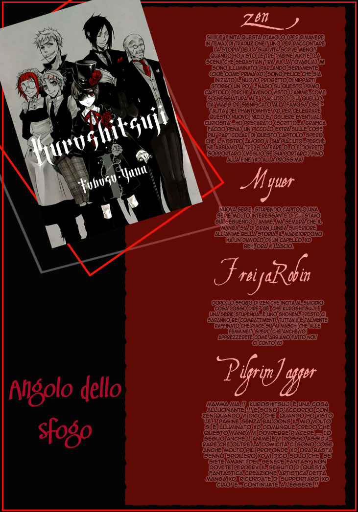 Read Black Butler IT Manga Online