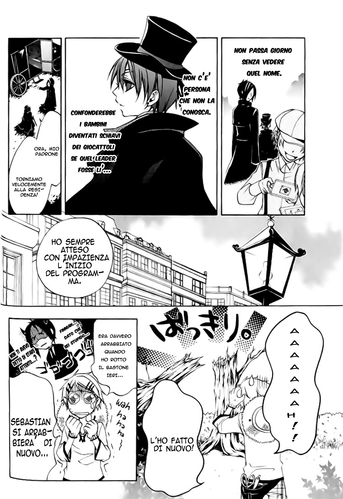 Read Black Butler IT Manga Online