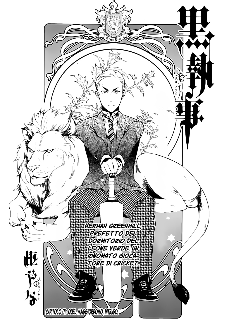 Read Black Butler IT Manga Online