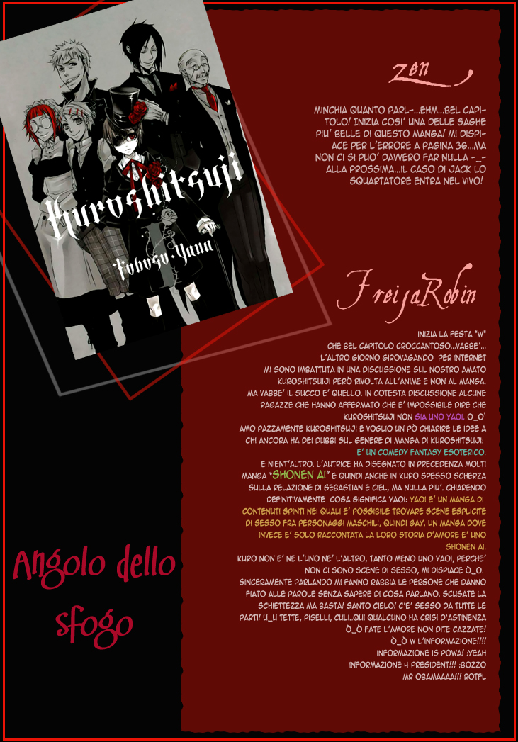 Read Black Butler IT Manga Online