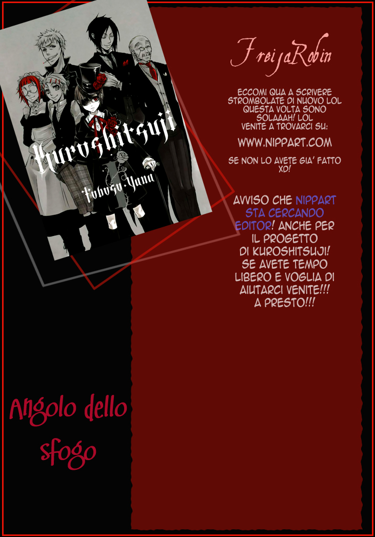 Read Black Butler IT Manga Online