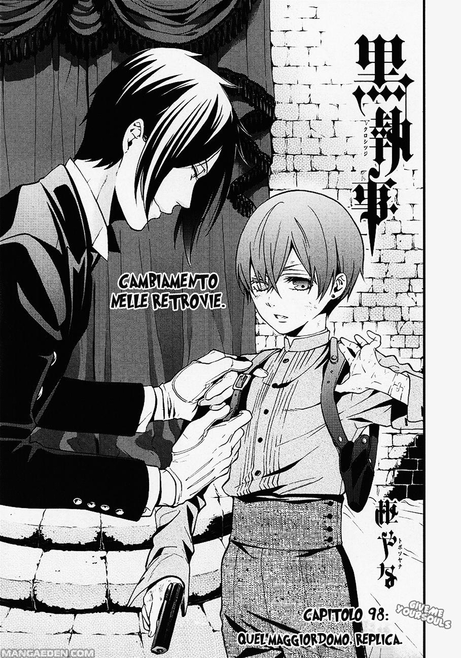 Read Black Butler IT Manga Online