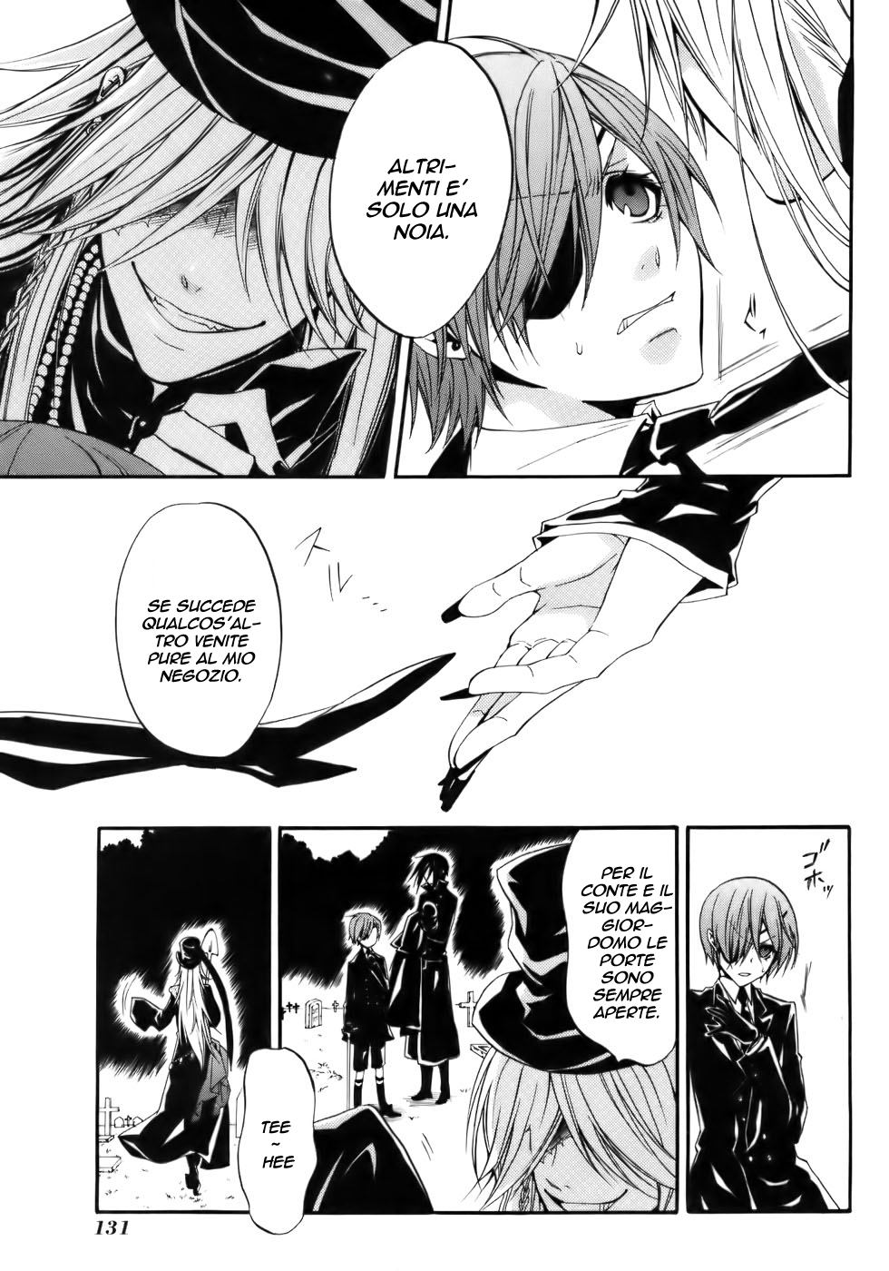Read Black Butler IT Manga Online