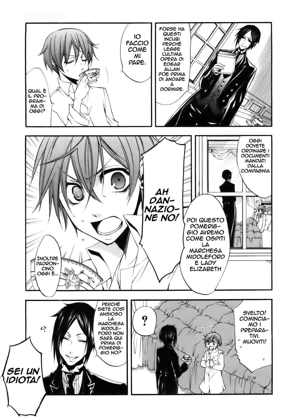 Read Black Butler IT Manga Online