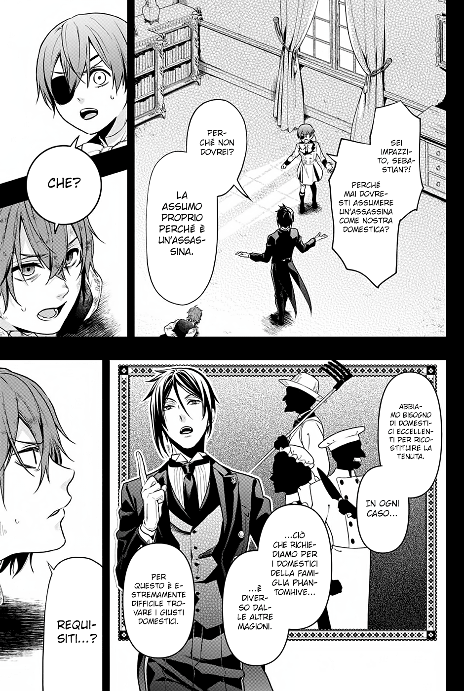Read Black Butler IT Manga Online