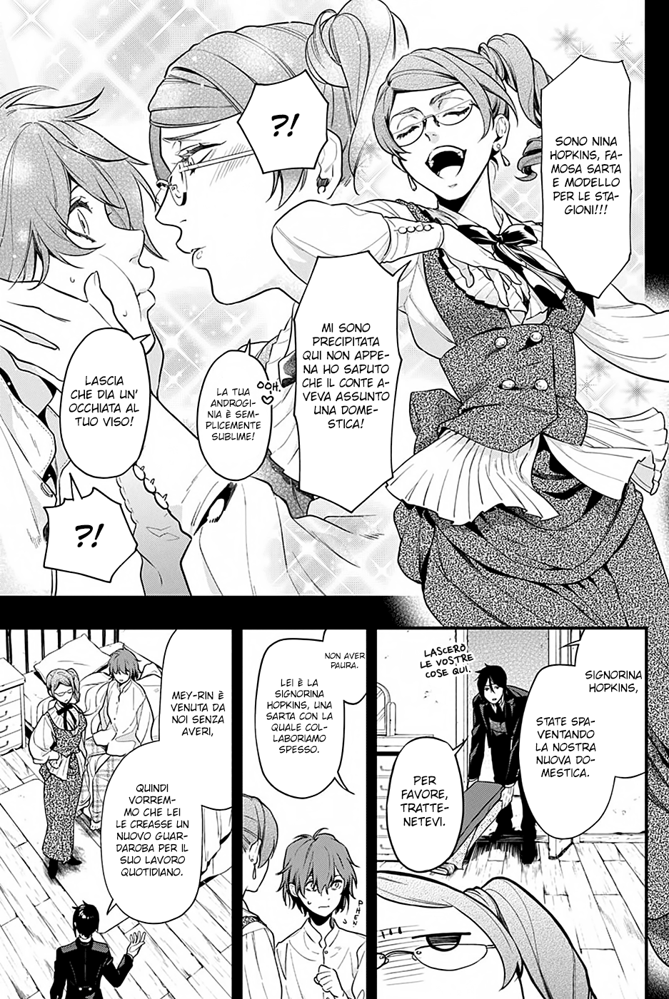 Read Black Butler IT Manga Online