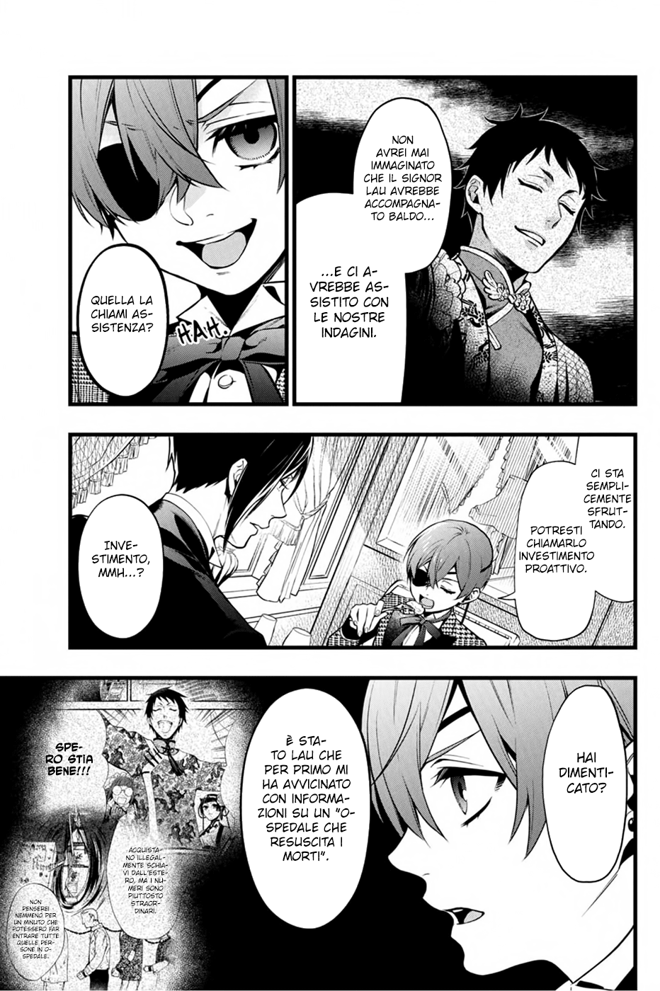 Read Black Butler IT Manga Online