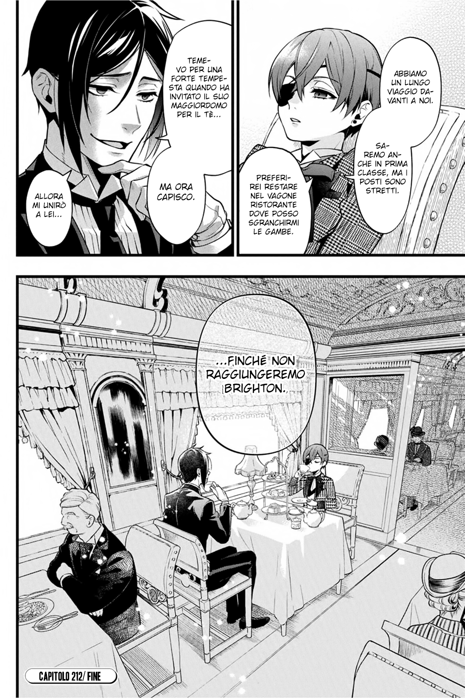 Read Black Butler IT Manga Online