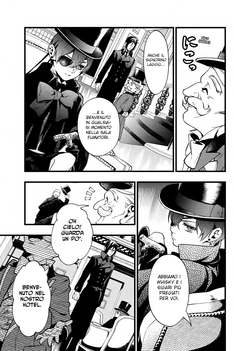 Read Black Butler IT Manga Online