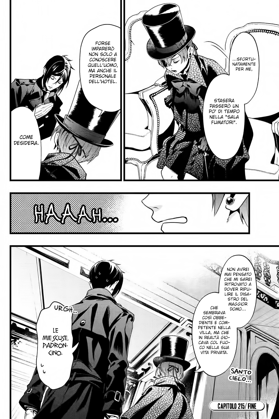 Read Black Butler IT Manga Online