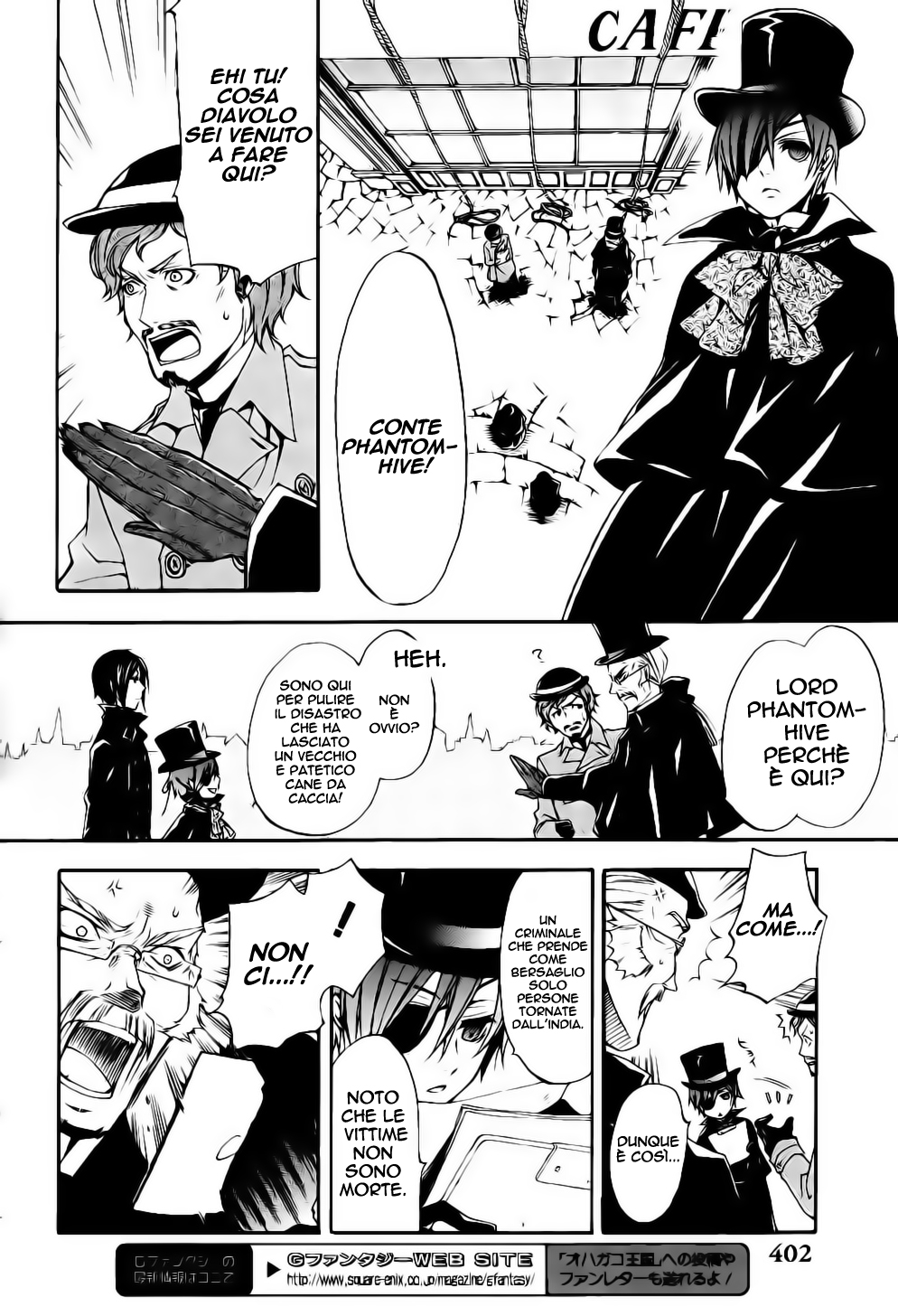 Read Black Butler IT Manga Online