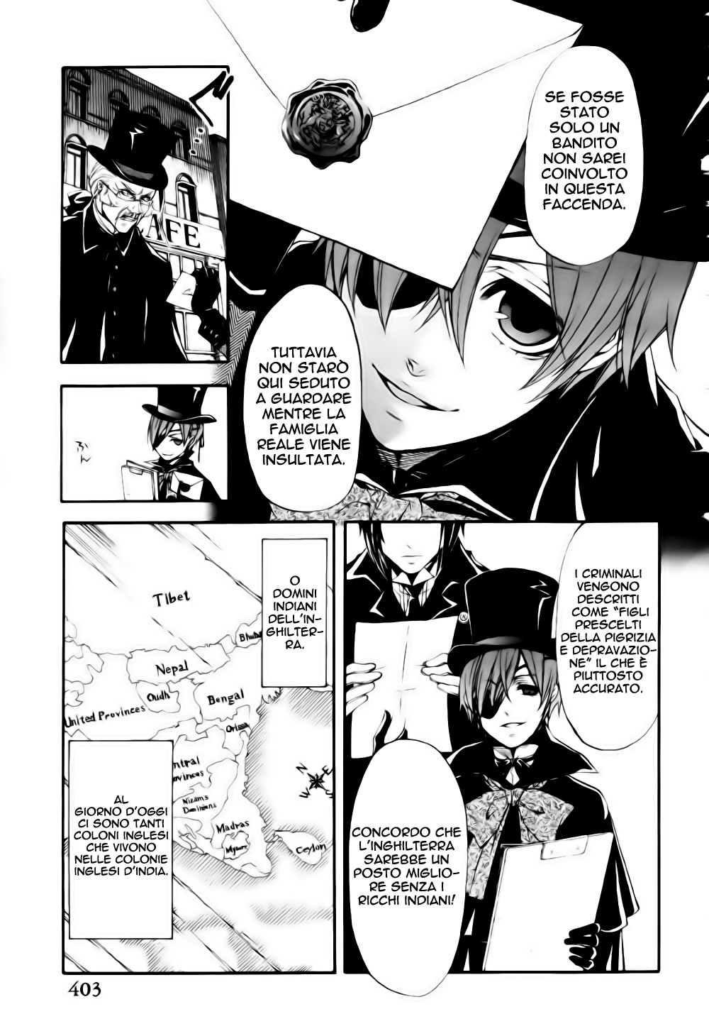 Read Black Butler IT Manga Online