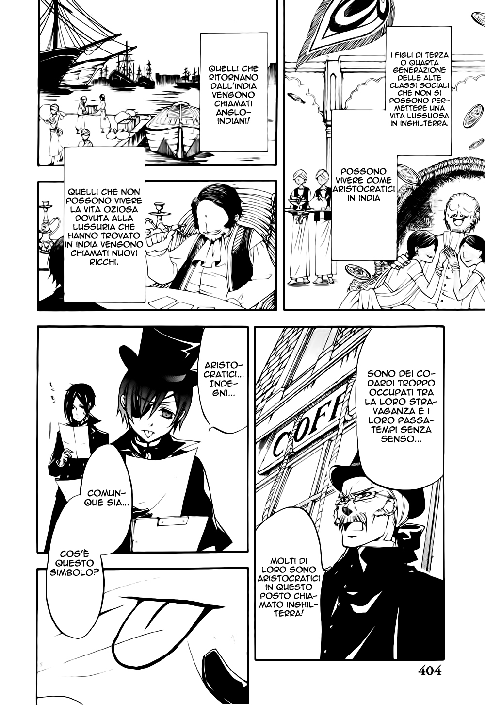Read Black Butler IT Manga Online