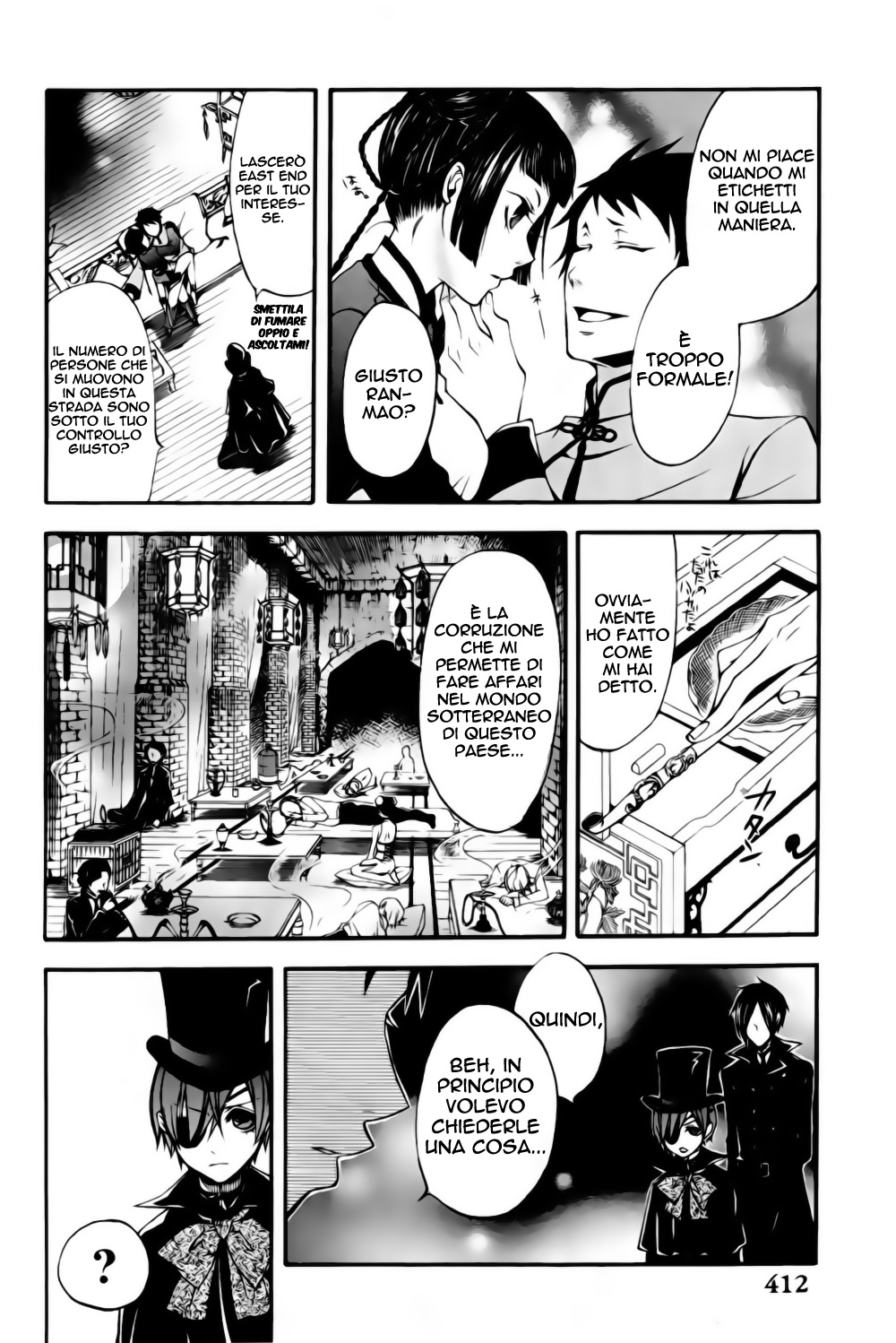 Read Black Butler IT Manga Online