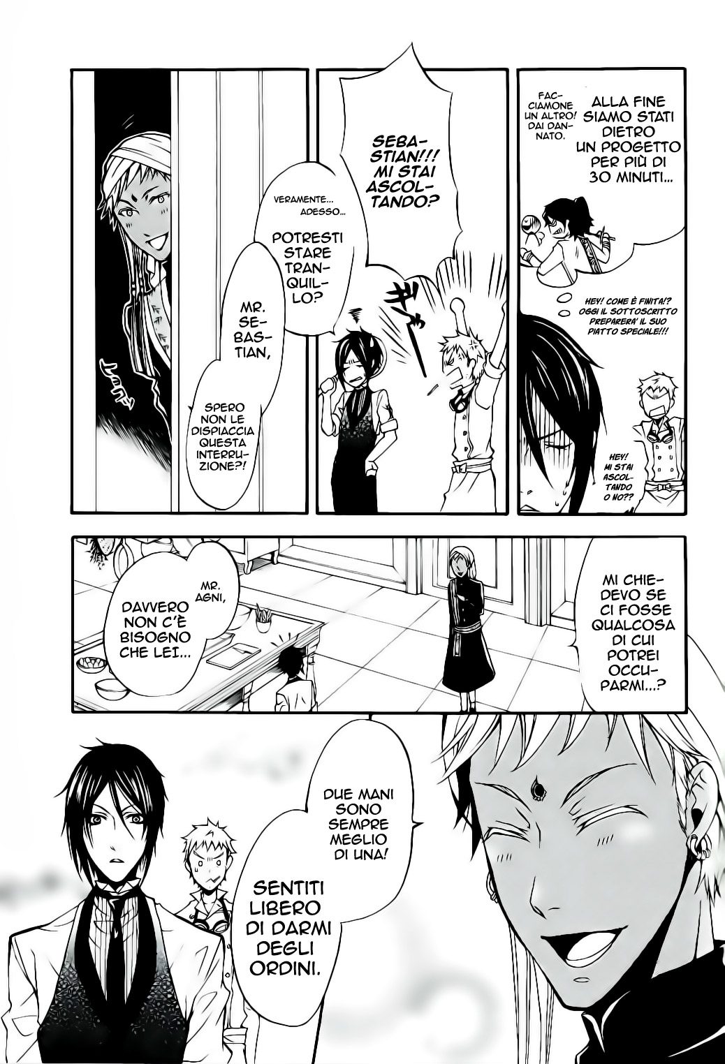 Read Black Butler IT Manga Online