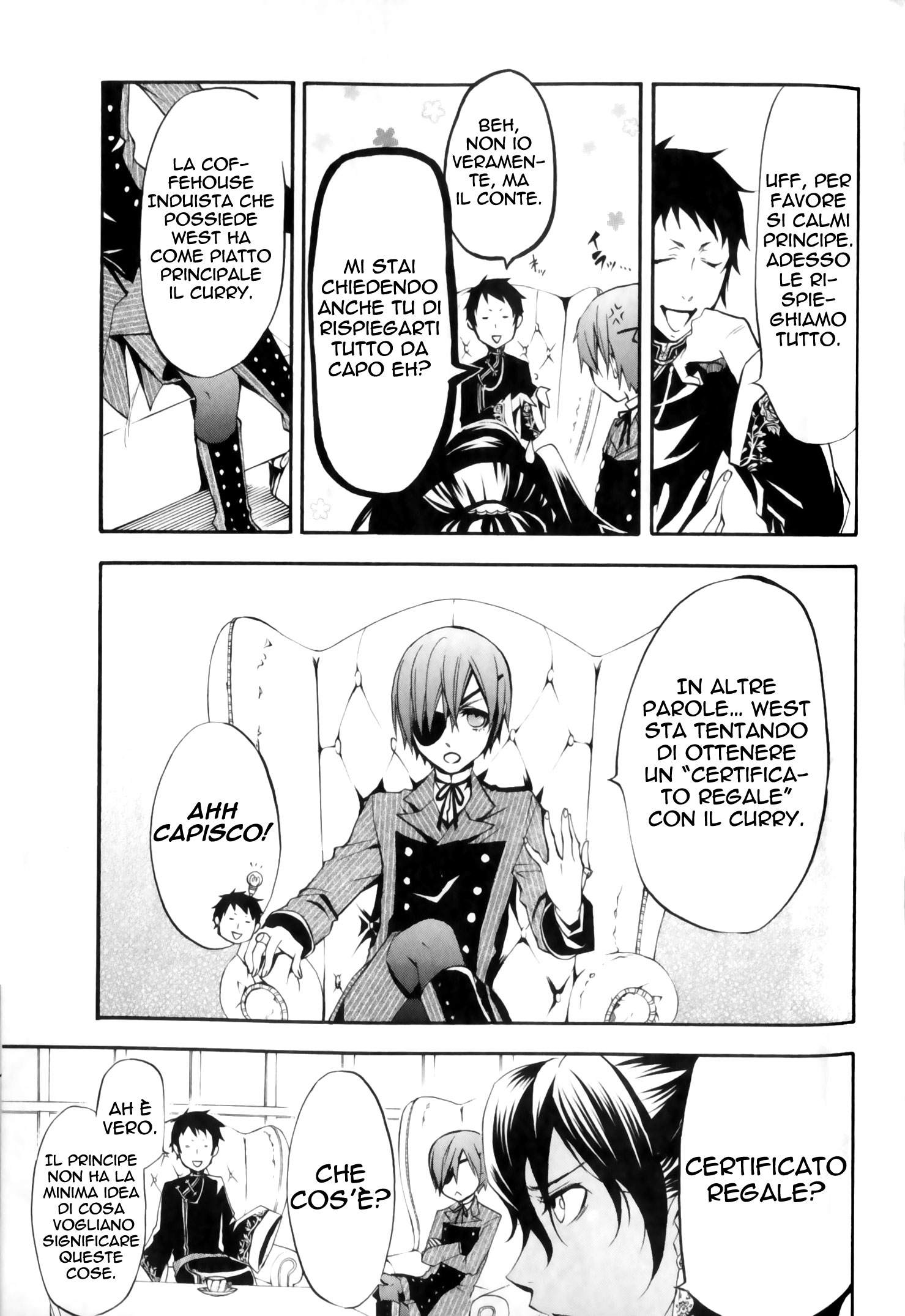 Read Black Butler IT Manga Online