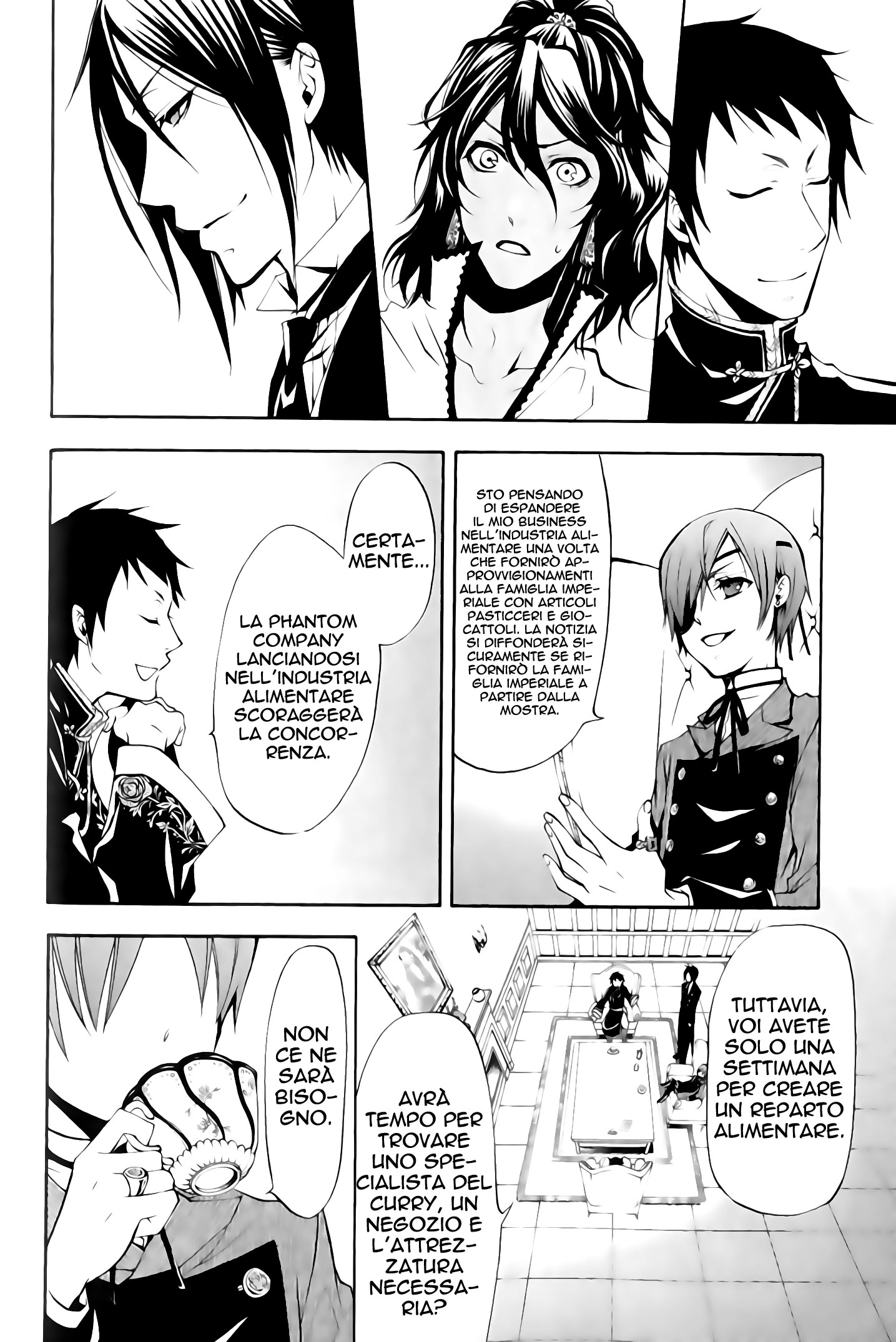 Read Black Butler IT Manga Online