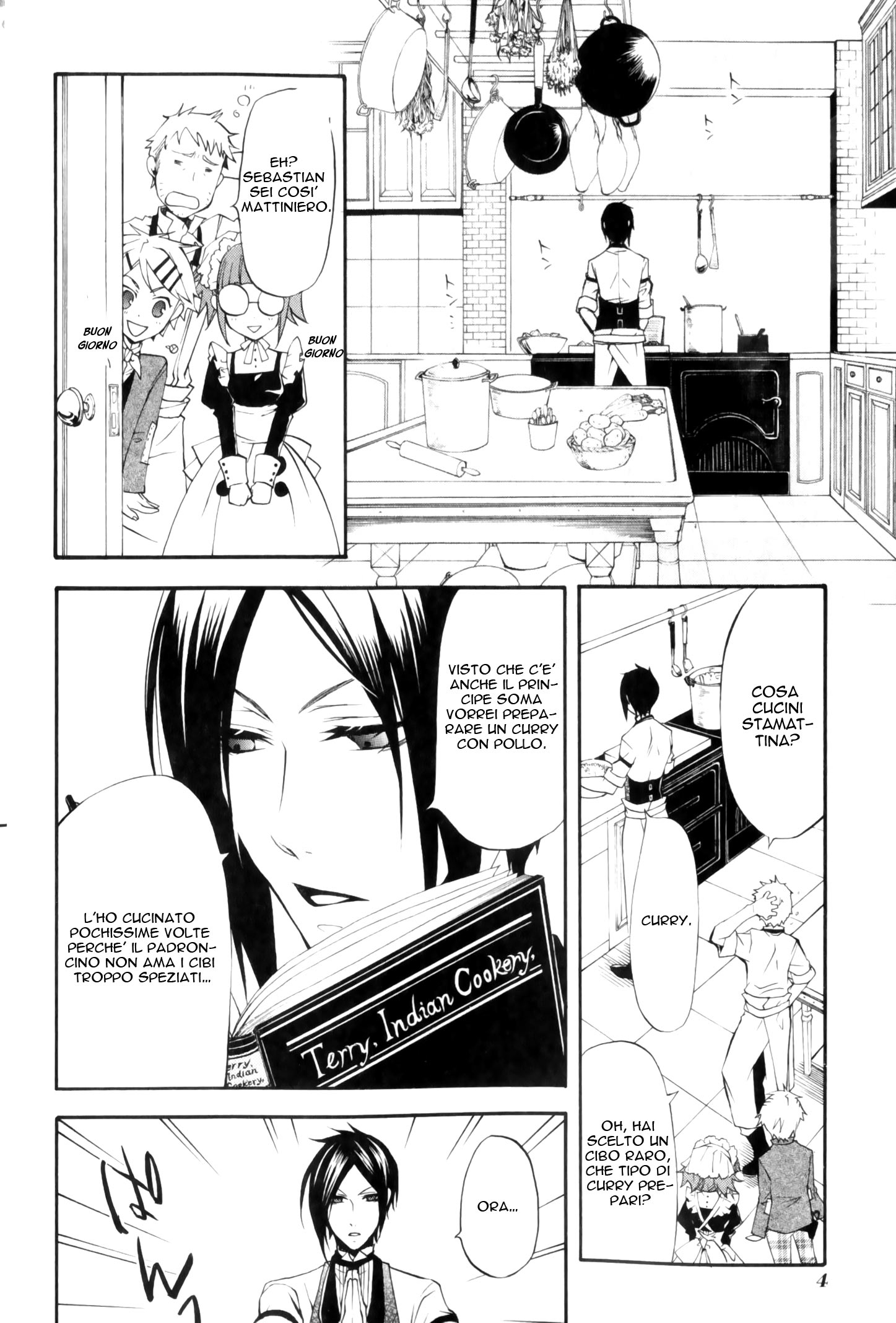 Read Black Butler IT Manga Online