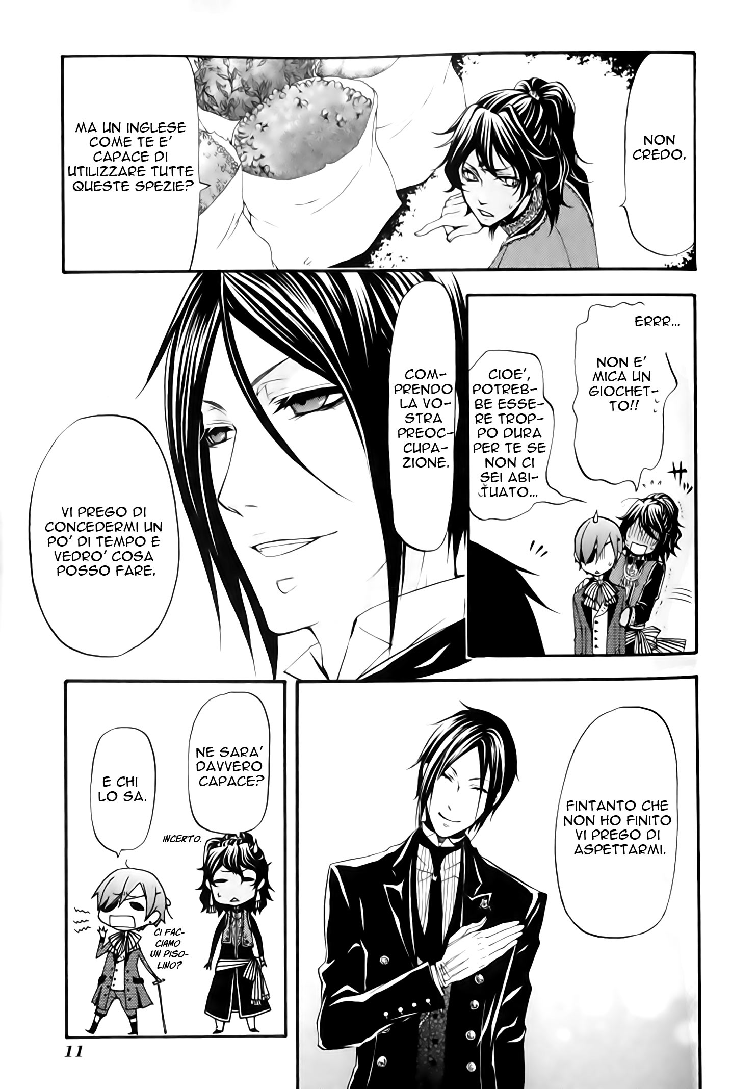 Read Black Butler IT Manga Online