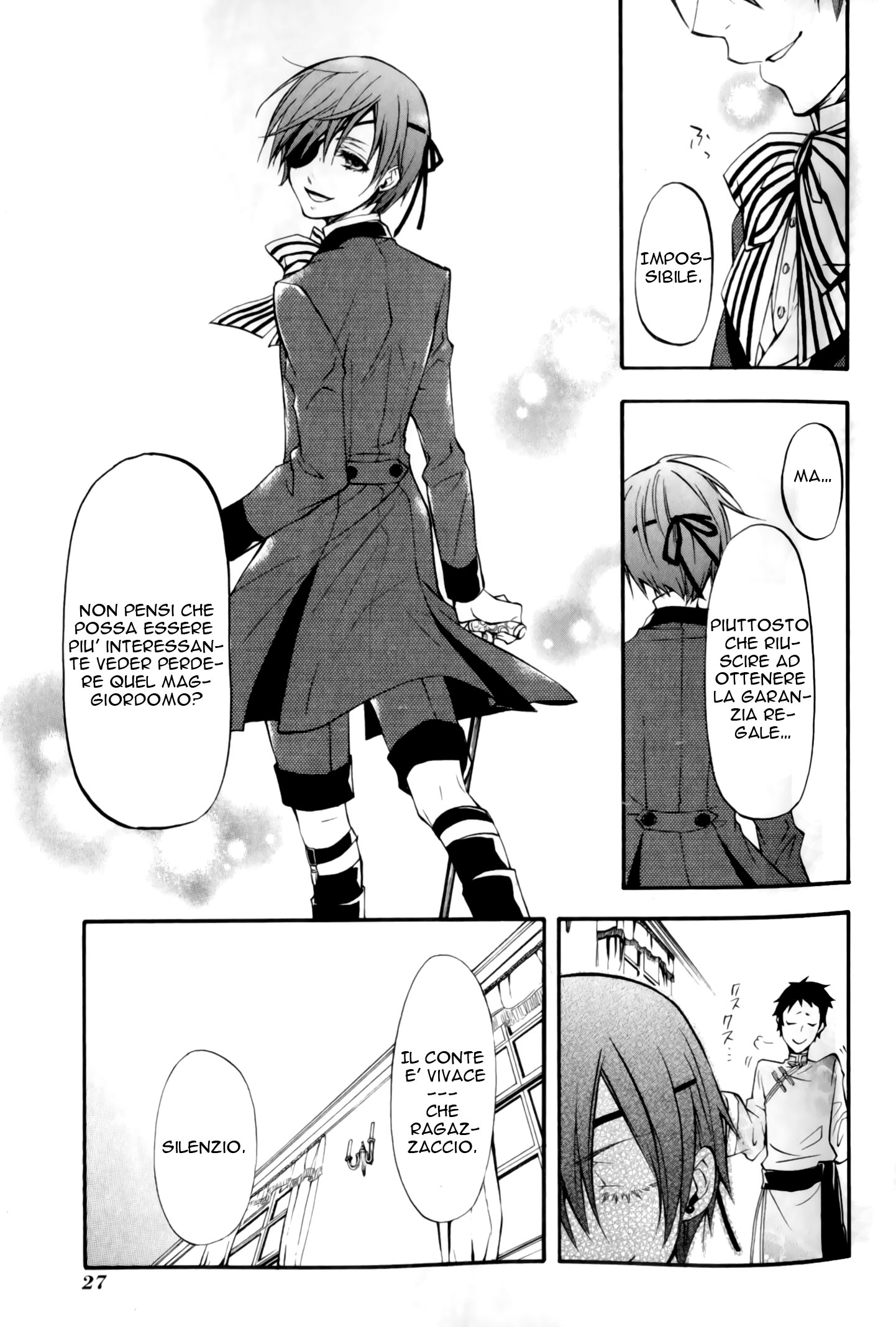 Read Black Butler IT Manga Online