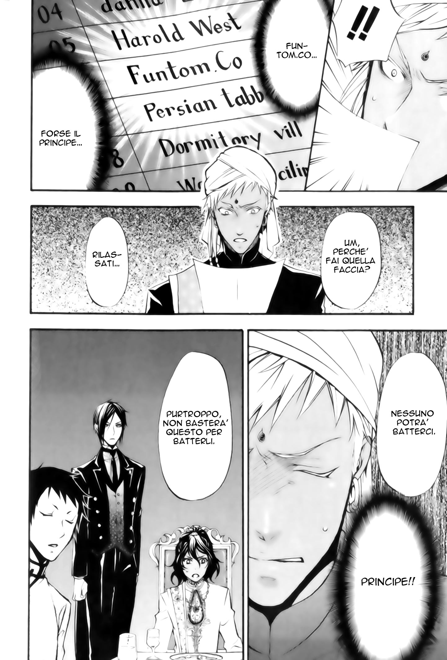 Read Black Butler IT Manga Online