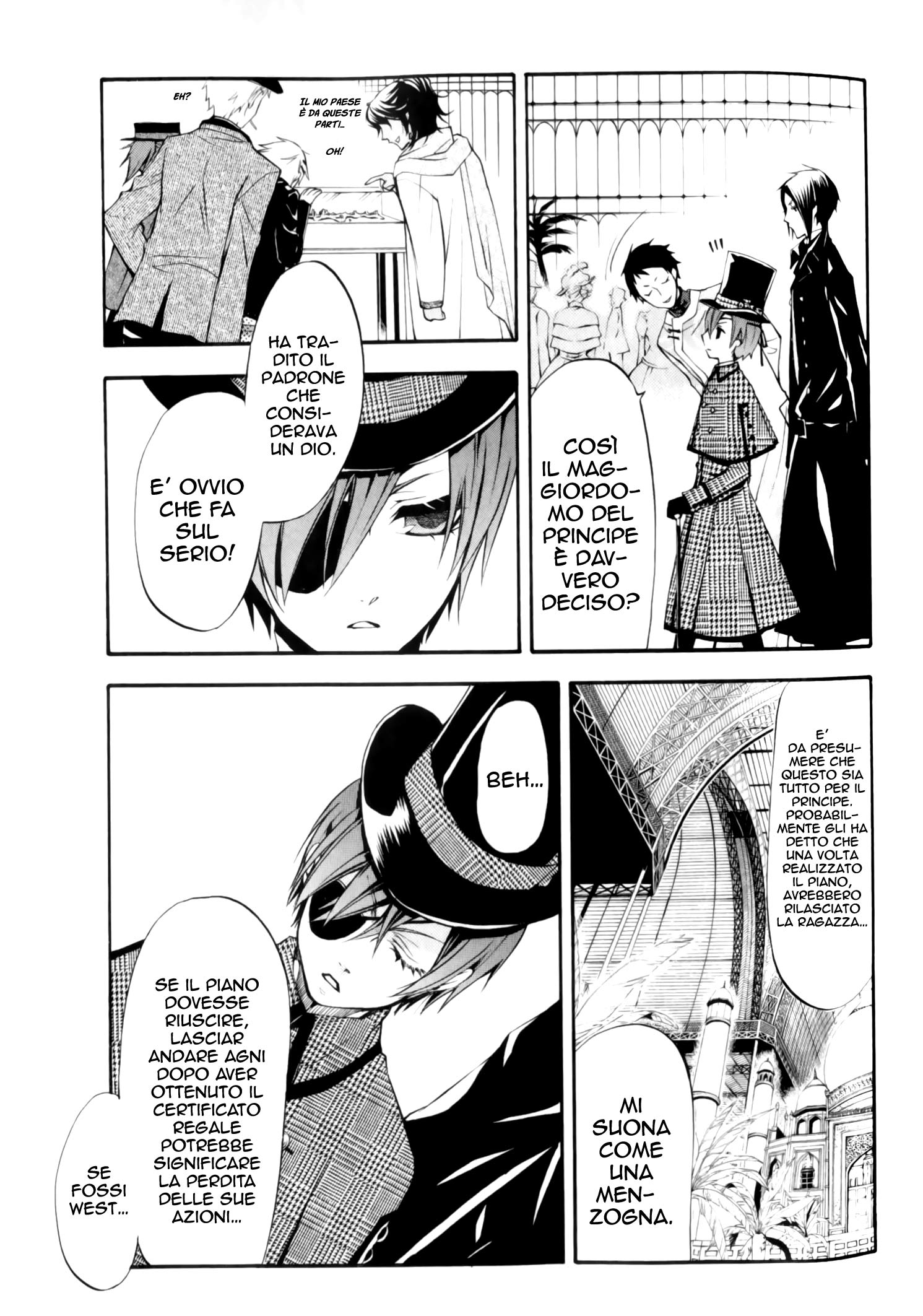 Read Black Butler IT Manga Online