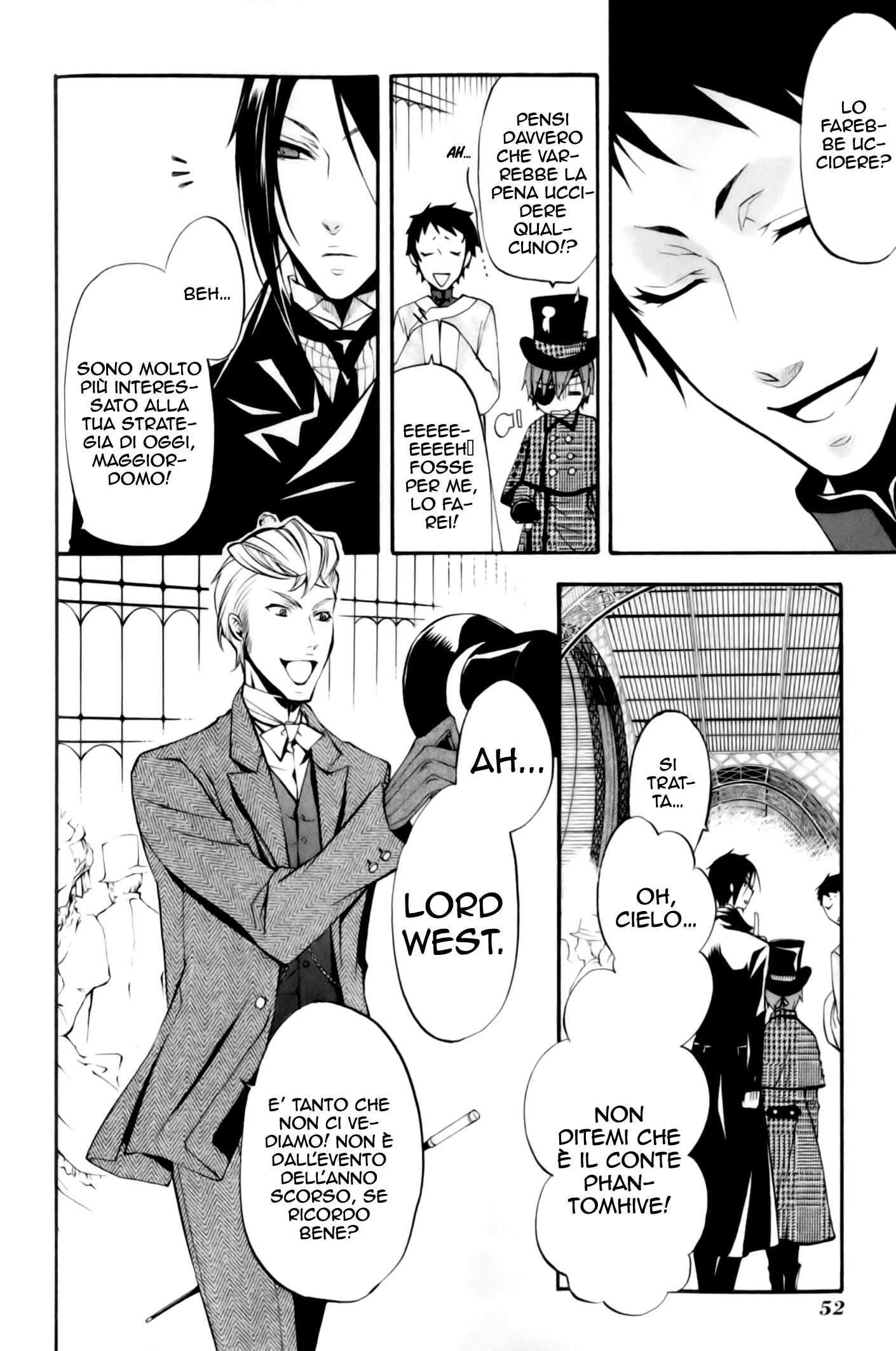 Read Black Butler IT Manga Online