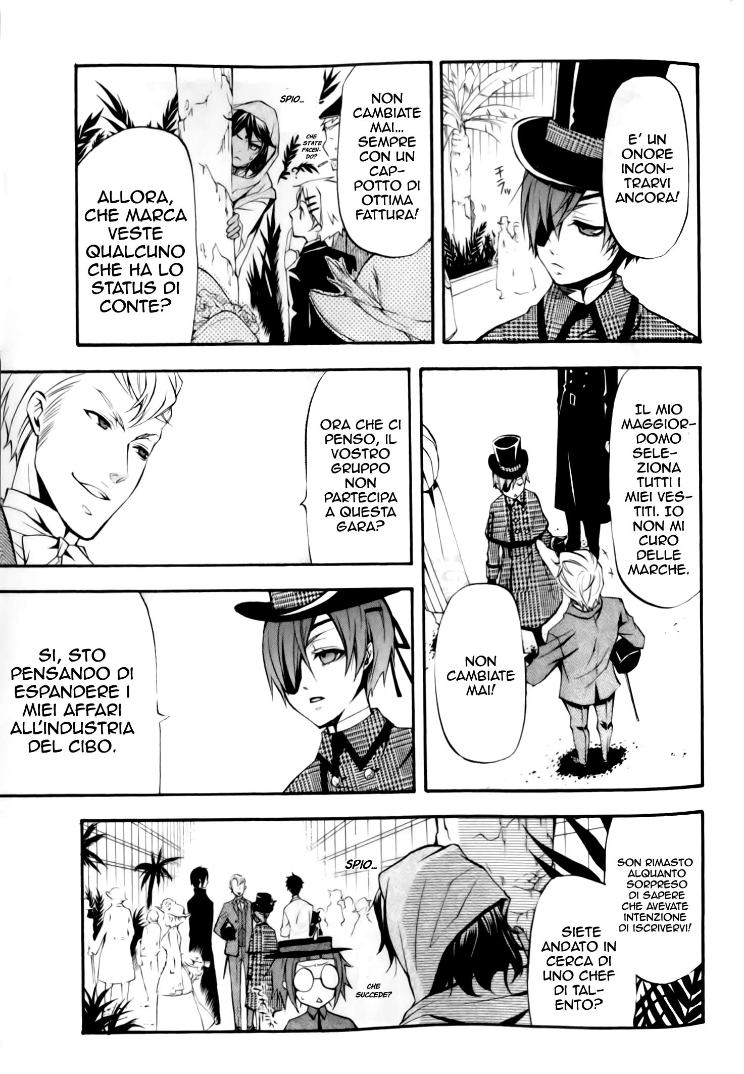 Read Black Butler IT Manga Online