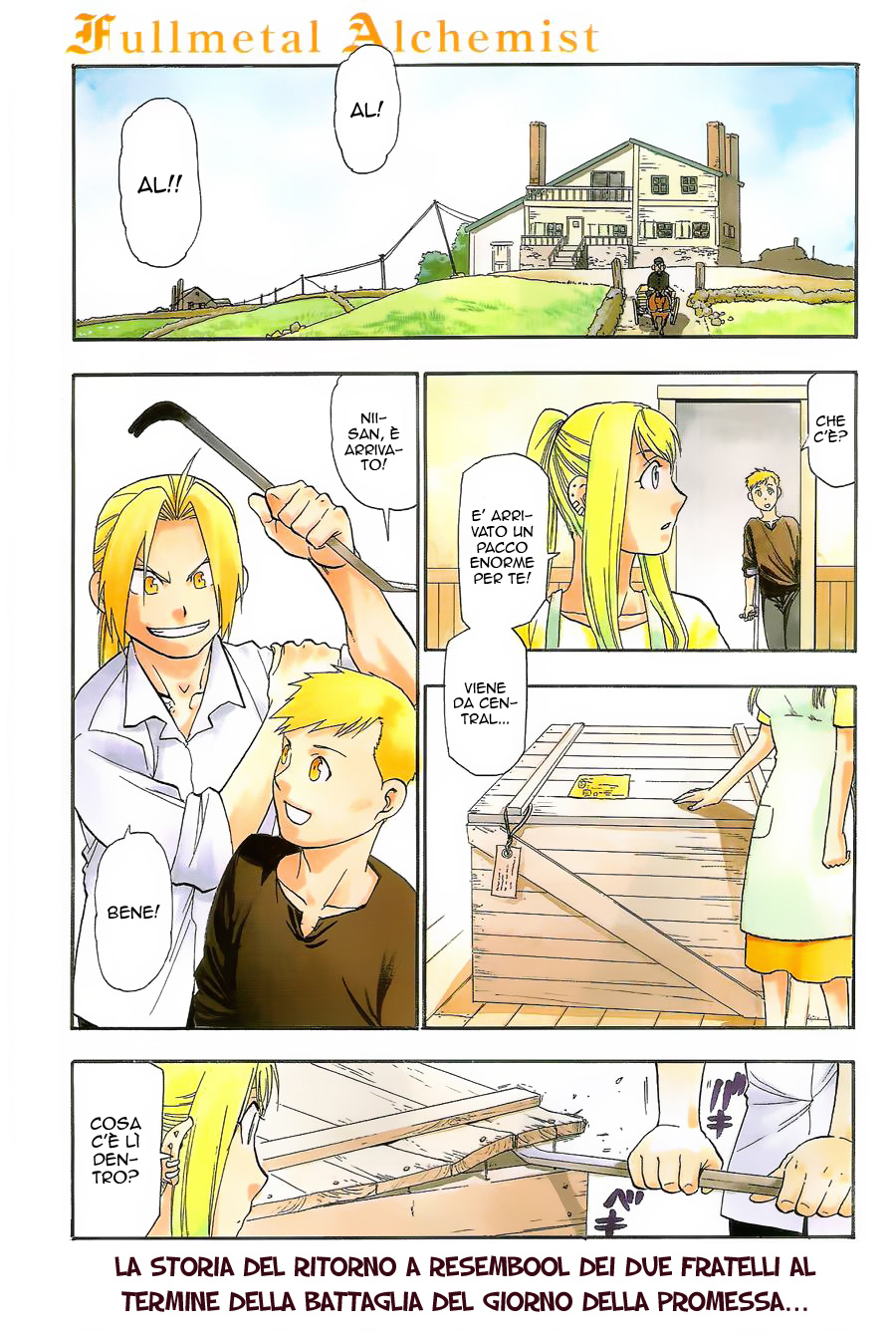 Read Fullmetal Alchemist IT Manga Online